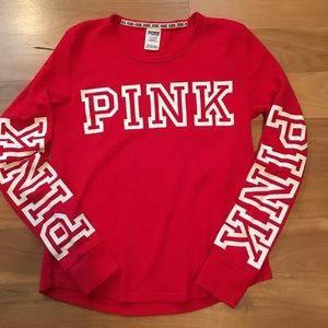 PINK Victoria’s Secret Thermal Top Large
